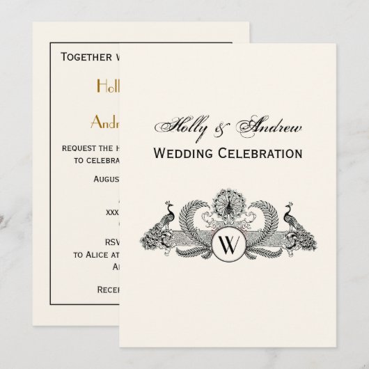 Preppy Heraldisch Ananas Wapen Crest Kaart (Voorkant / Achterkant)