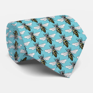 Preppy Heraldisch Vintage Bij #2 Wapen C Stropdas