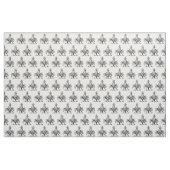 Preppy Heraldische Ananas Wapen Schild Crest Stof (Fat Quarter)