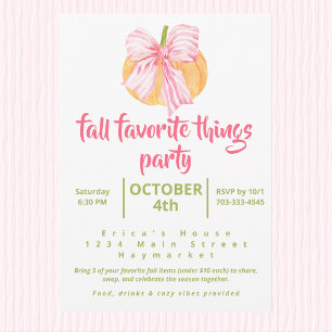 Preppy herfst favoriete dingen feest coquette pomp