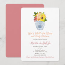 Preppy Herfst in Love Autumn Girl Baby shower Part