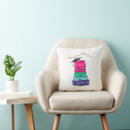 Preppy High School Afstuderen College Suitcase Kussen