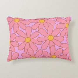 Preppy Hippie roze Paarse ventilator Accent Kussen