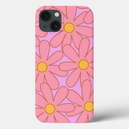 Preppy Hippie roze Paarse ventilator Case-Mate iPhone Case