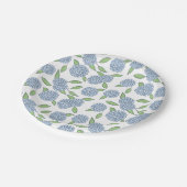 Preppy Hydrangea New England Bruiloft Papieren Bordje (Gekanteld)