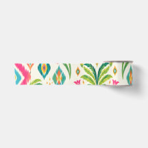 Preppy Ikat Tropische Palm Boho Chic