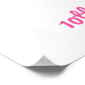 Preppy in mijn verjaardagstijdperk welkomstbord poster (Hoek)