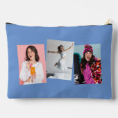 Preppy initialen schattig trendy maagdenpalmfoto etui (Achterkant)