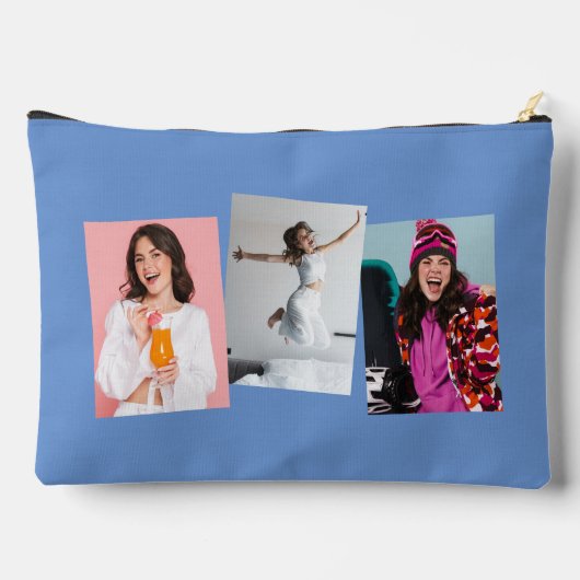 Preppy initialen schattig trendy maagdenpalmfoto etui (Achterkant)