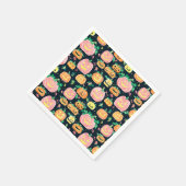 Preppy Jack-O’-Lantern Halloween Servet (Hoek)