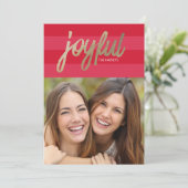 Preppy Kaart van de Foto van de Vakantie van de (Staand voorkant)