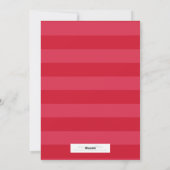 Preppy Kaart van de Foto van de Vakantie van de (Achterkant)