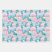 Preppy kerst inpakpapier (Voorkant)