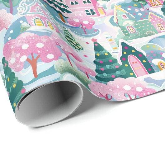 Preppy kerst inpakpapier (Rol Hoek)