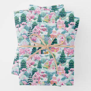 Preppy kerst inpakpapier