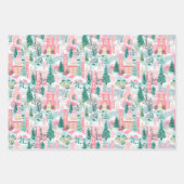 Preppy kerst inpakpapier (Voorkant)