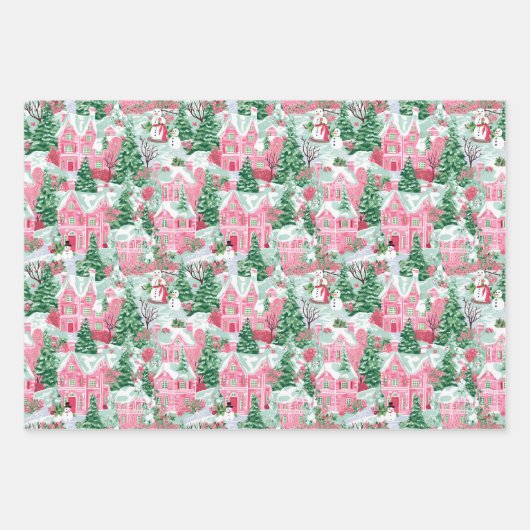 Preppy kerst inpakpapier (Voorkant 2)