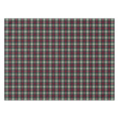 Preppy Kerstmis Plaid Tafelkleed (Voorkant (Horizontaal))