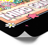 Preppy Kids Third Grade Grad 2025 Preschool 3rd Gr Poster (Hoek)