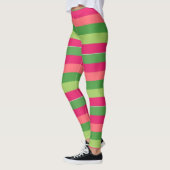 Preppy kleuren-leggings leggings (Links)