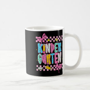 Preppy kleuterschool terug naar school 1e leerjaar koffiemok