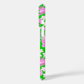 Preppy Kreeft Bloem Roze Groen Patroon Monogram Case-Mate iPhone Case (Achterkant / Links)