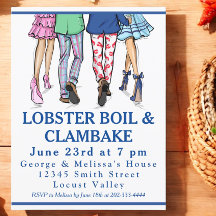 Preppy Kreeften Koken & Clambake Kust Koppels