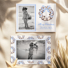 Preppy Kust Oester Boog Krans Foto Vakantie