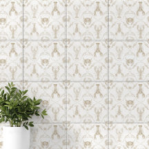 Preppy Kustkreeften en Krabben in Zand Beige