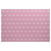 Preppy Kustpalmboom op Stof Roze (Yard (91,4 cm))