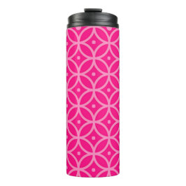 Preppy Lichtroze Thermosbeker