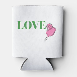 Preppy Love Pink Pickleball Blikjeskoeler