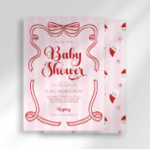 Preppy Loveshack Merry Little Baby shower Kaart