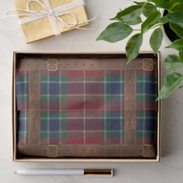 Preppy Lux Christmas Plaid II Tissuepapier