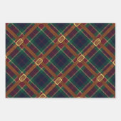 Preppy Lux Christmas Plaid Inpakpapier Vel (Voorkant 2)