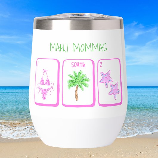 Preppy MAHJ MOMMAS Strand Mahjong Persoonlijk