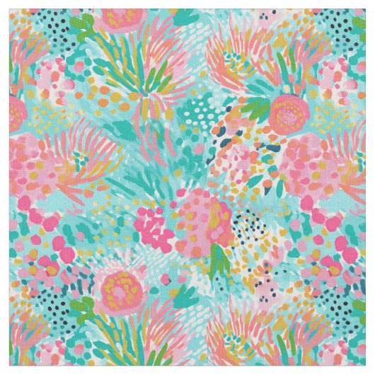 Preppy Meadow Bliss Stof (Close Up)