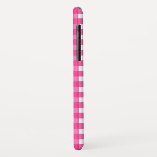 Preppy Monogram Gingham IPhone XR Hoesje (Achterkant/links)