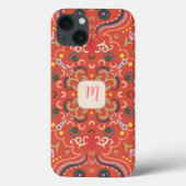 Preppy Monogram & Kleurrijk Case-Mate iPhone Case (Achterkant)