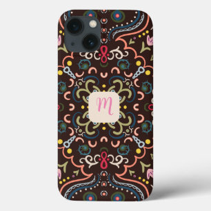 Preppy Monogram & Kleurrijk Case-Mate iPhone Case