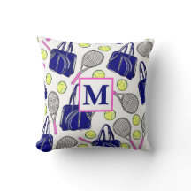 Preppy Monogram Tennis Marine
