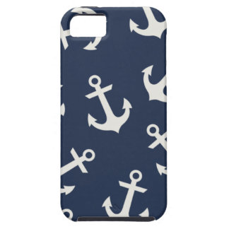 Preppy Nautical Anchor IPHONE 5 Hoesje Hoesje