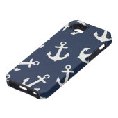 Preppy Nautical Anchor IPHONE 5 Hoesje Hoesje (Onderkant)