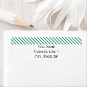 Preppy Nautical Holiday Return Label (Insitu)