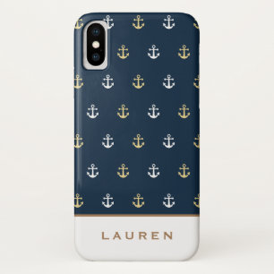 Preppy Nautical ⎢ Monogram iPhone case