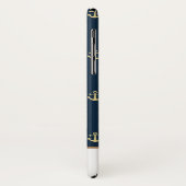 Preppy Nautical ⎢ Monogram iPhone case (Achterkant/links)