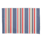 Preppy Nautical Striped Pattern Kussensloop (Voorkant)