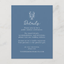 Preppy New England-kreeftdetails Enclosurekaart