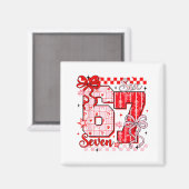 Preppy Nk Valentine 67 Six Seven Meme Valentines D Magneet (Voorkant / Achterkant)
