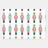 Preppy Nutkraker Wrapping Paper Sheets, set 3 (Voorkant 3)